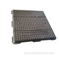 Custom nodular cast iron square manhole cover